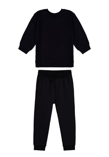 Gami - Joggingpak unisex zwart - Alisé kids